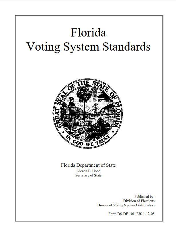 Voting System Standards