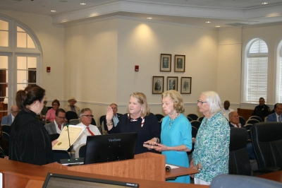 Mayor Moore being Swore In 