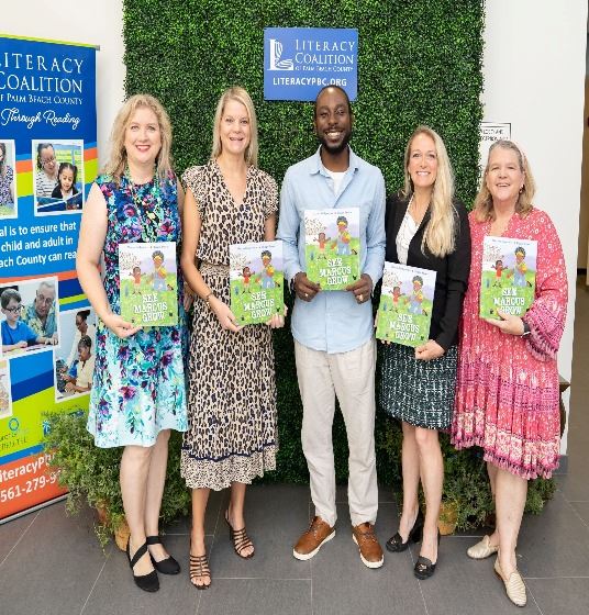 Danielle Moore at the Mayors' Literacy Initiative Luncheon