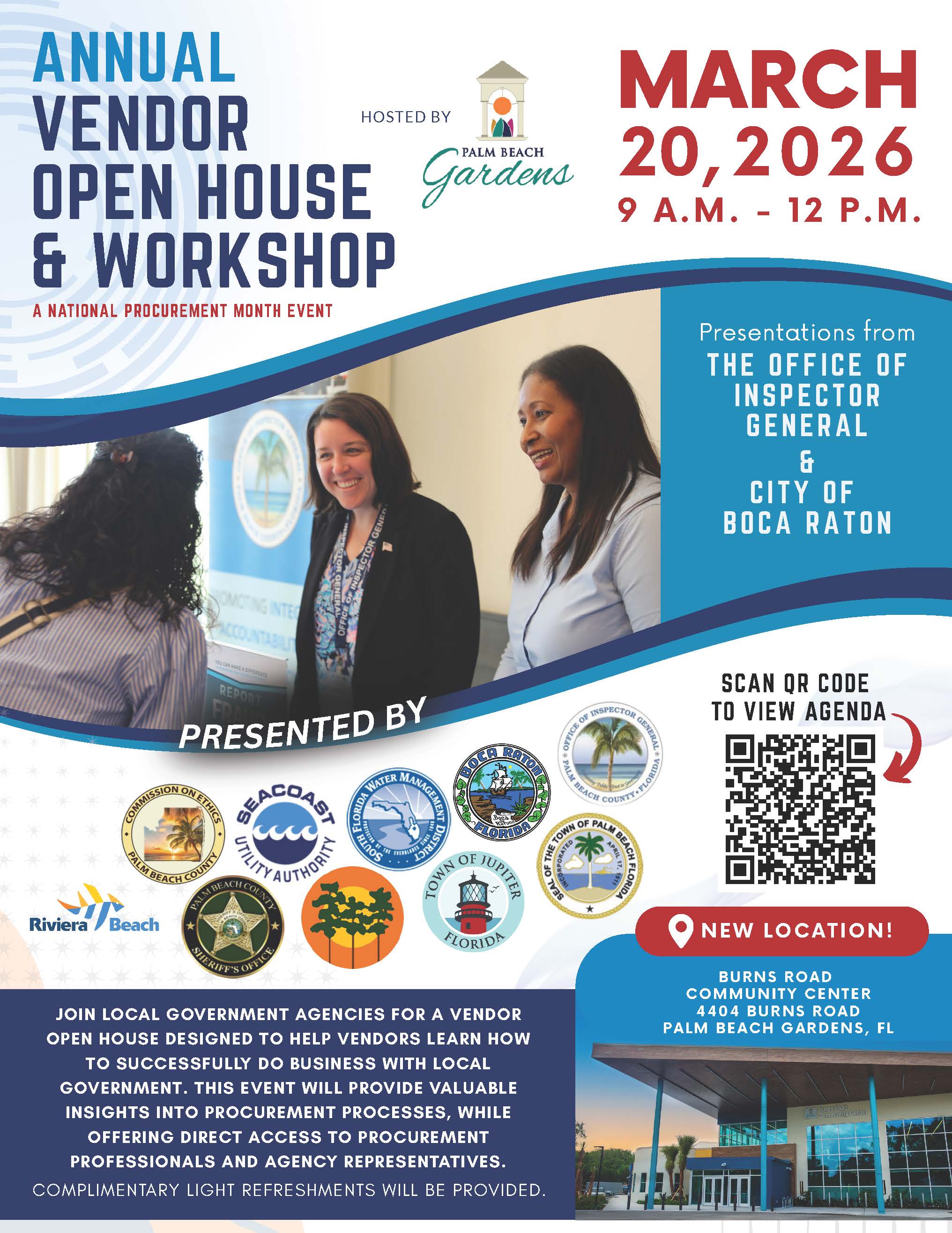 2026 Vendor Open House Flyer 