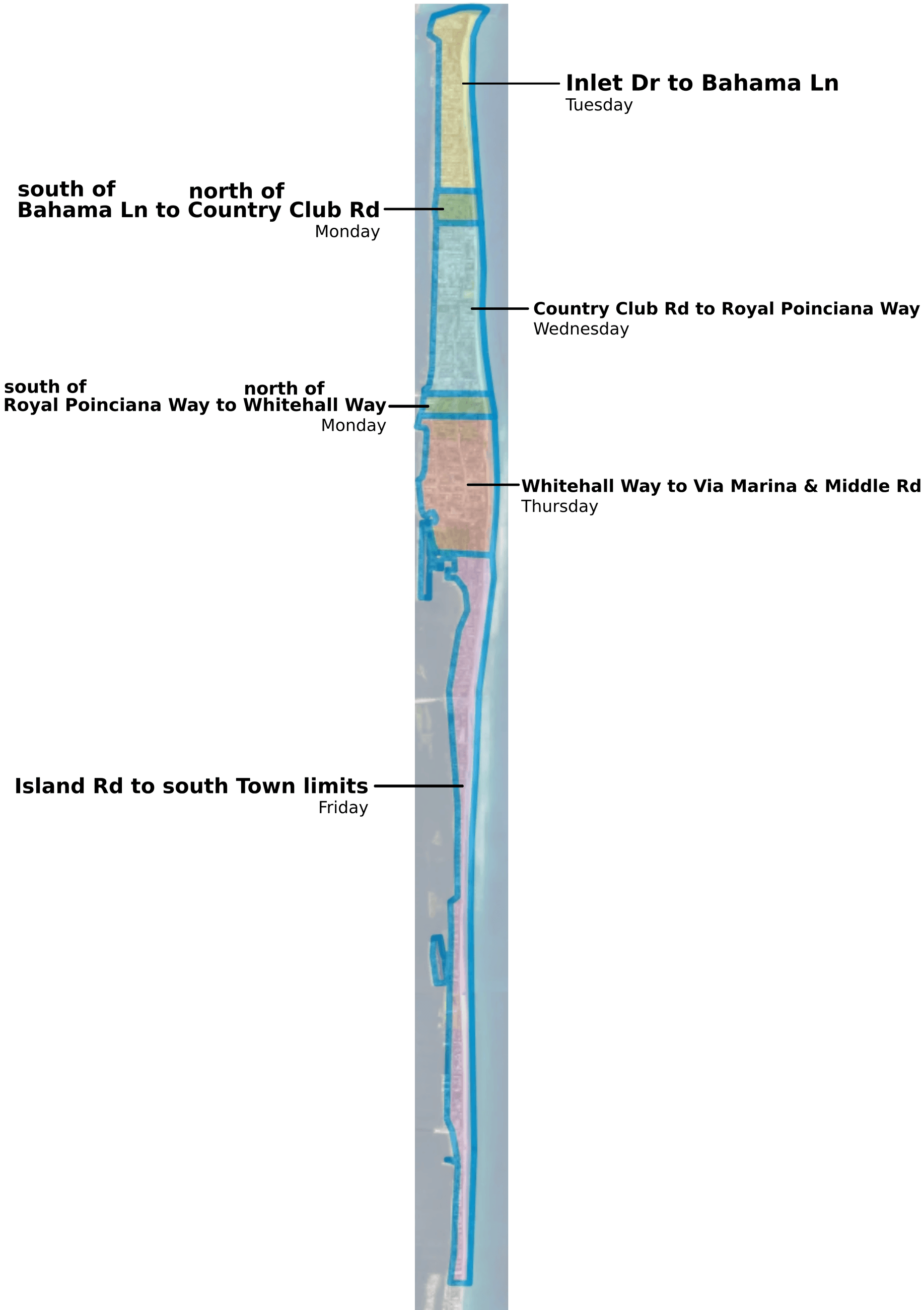 Brush and Yard Trash Map